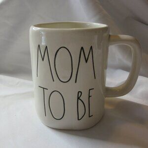 Rae Dunn Mug Mom To Be 16 Ounce White Artisan Collection Brand New Coffee Tea